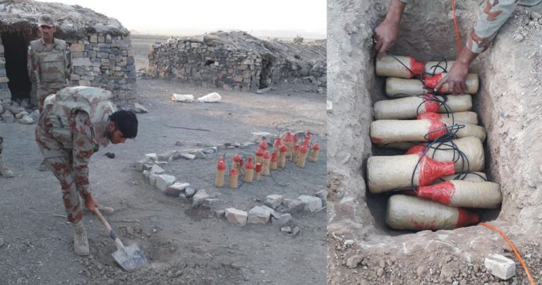 Terror bid foiled; 60kg heavy explosives recovered in Sabakzai area