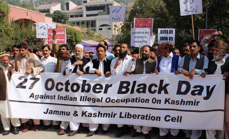 Kashmiris on both sides of LoC to observe 27 October as Black day