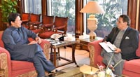 AJK PM discusses the matters relating to AJK with PM Imran Khan