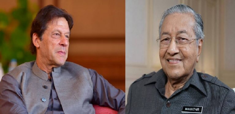 Imran Khan, Mahathir Mohammad vow to strengthen bilateral relations