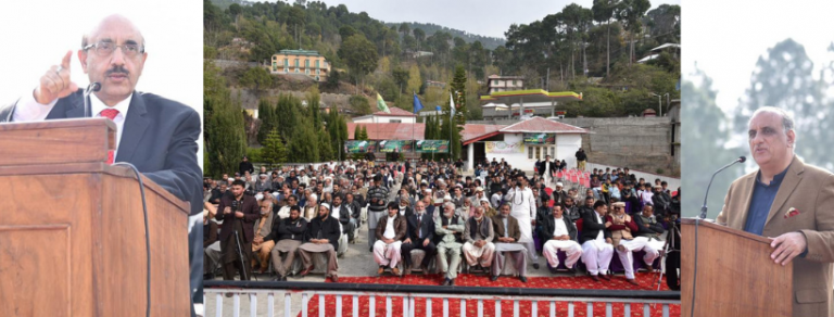 Masood urges youths to follow foot steps of Col Khan for success in life
