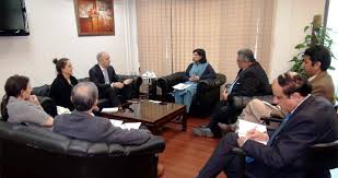 IMF delegation visits BISP office and appreciates their performance towards social protection & poverty alleviation