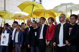Hong Kong activists on trial for pioneering the ‘Umbrella’ protests