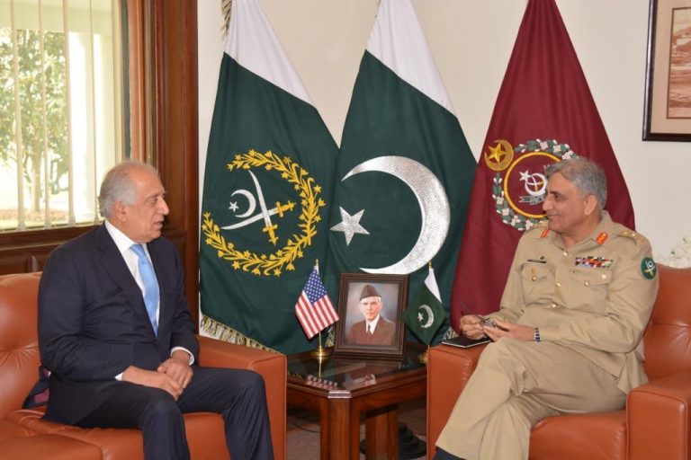 COAS, US Envoy for Afghanistan discuss peace process