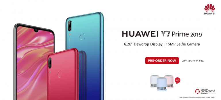 The Reimagined Bestseller HUAWEI Y7 Prime 2019 Available for Pre-order