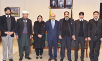 Masood urges lawyers to raise voice against draconian laws in IOK