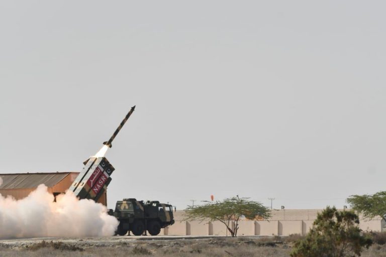 Pakistan successfully conducts training launch of surface to surface ballistic missile “Nasr”