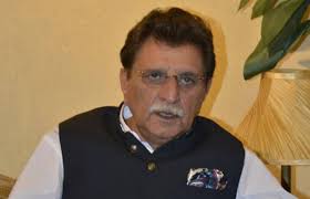 AJK PM underscores the need of formulating Kashmir policy anew in consultation with all political parties