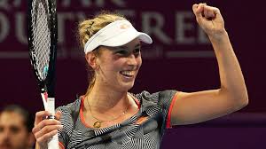 Qatar Open: Elise Mertens beats Simona Halep to win her biggest tour title