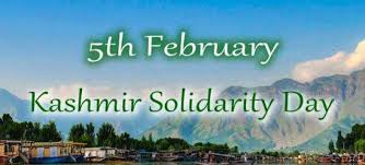 Kashmir Solidarity Day would be highlighted at national and international level