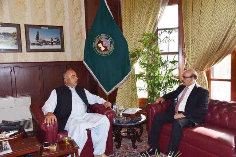 AJK President, KP Governor meet; discusses latest Kashmir situation