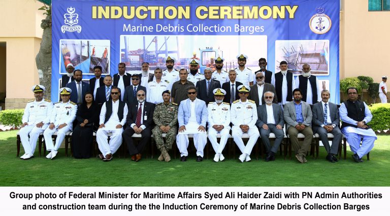 Minister for maritime affairs lauds Pakistan Navy’s anti marine pollution initiative