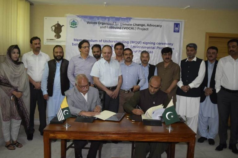 AJK EPA, IRP sign MoU for safeguarding environment in AJK