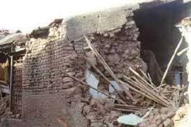 2 children die, wall of dilapidated building collapses