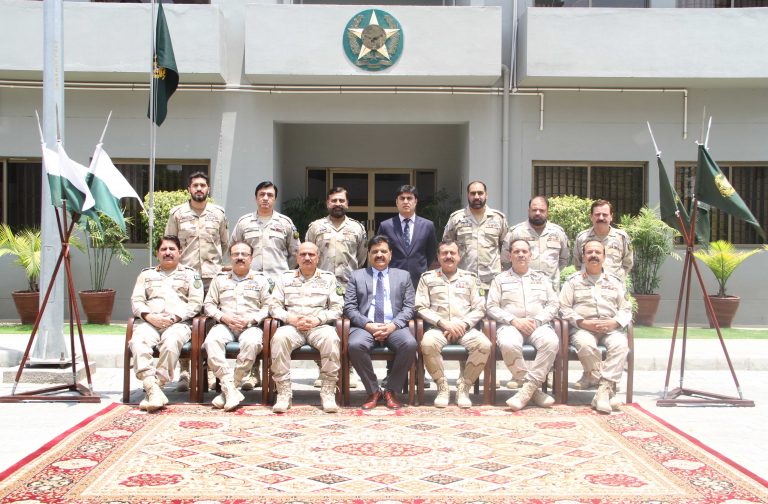 Secretary Ministry of Narcotics Control visits ANF Headquarters
