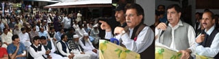 AJK PM says all available resources would be utilized to  complete rehabilitation of Lesswa flash flood affectees