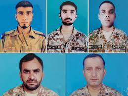 5 Army soldiers embraced shahadat in AJK Barnala in a blast