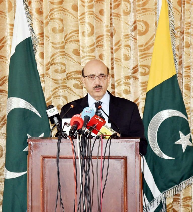 If attacked, AJK would be turned into graveyard of Indian forces: Masood Khan