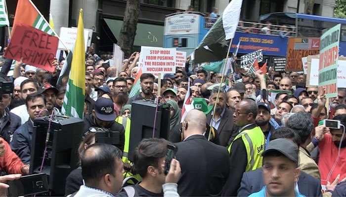 AJK PM to lead anti-India protest rally in London