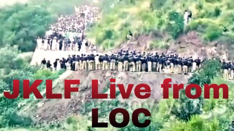 JKLF March reached at JisKol near LOC