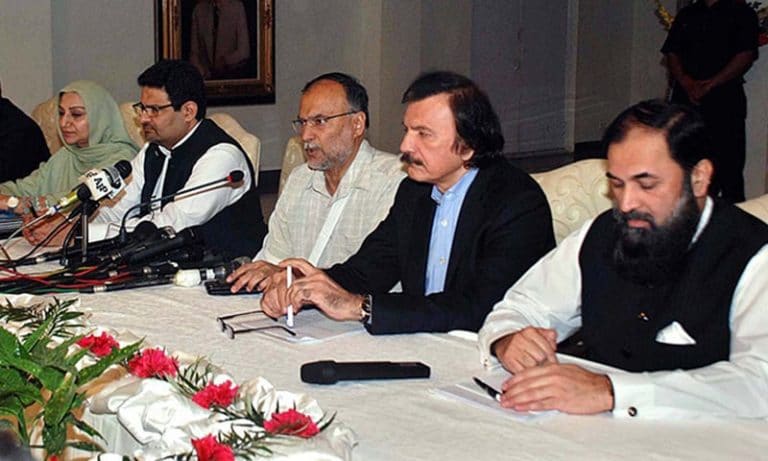PML-N leaders meet in Lahore to deliberate on Nawaz Sharif’s health