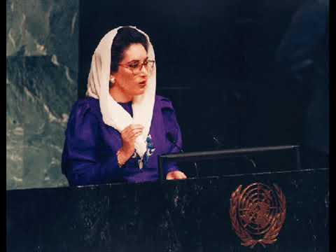 Remembering Benazir Bhutto’s addressing Kashmir issue at the UNGA session