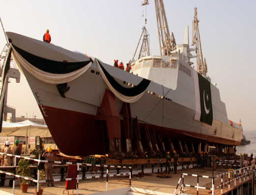 Launching ceremony of indigenously designed FAC-M-4 held at Karachi
