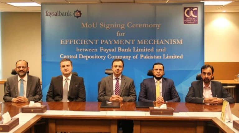 Faysal Bank and CDC signs MoU for Efficient Payment Mechanism