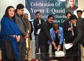 Quid-e-Azam paid rich tribute at Punjab Arts Council