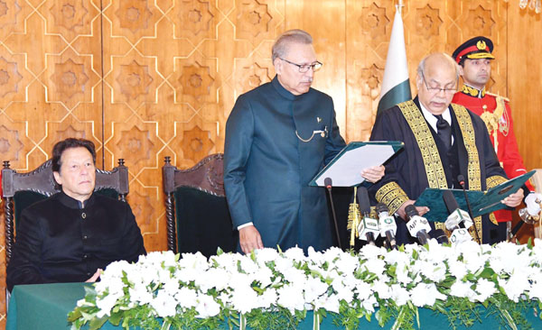 Justice Gulzar Ahmed sworn in as 27th Chief Justice of Pakistan