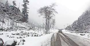 Rain with snowfall expected over hills