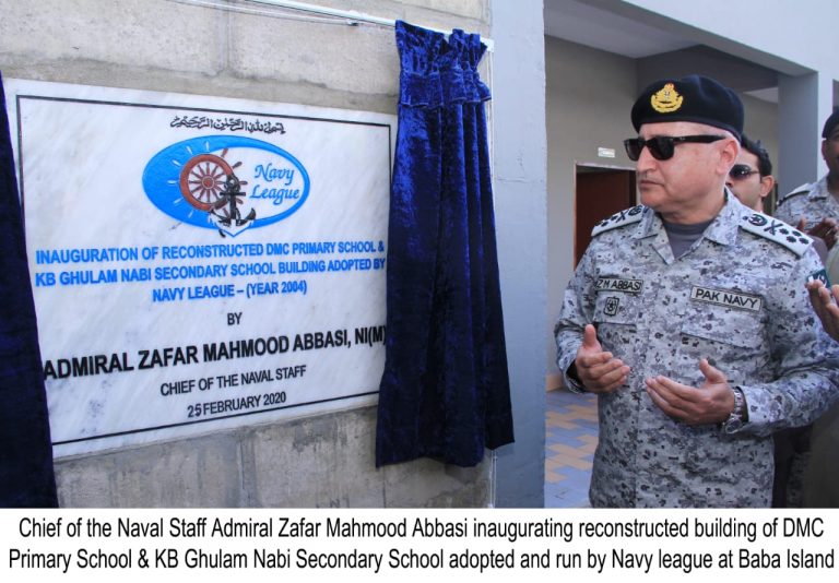 CNS inaugurates reconstructed building of Navy League
