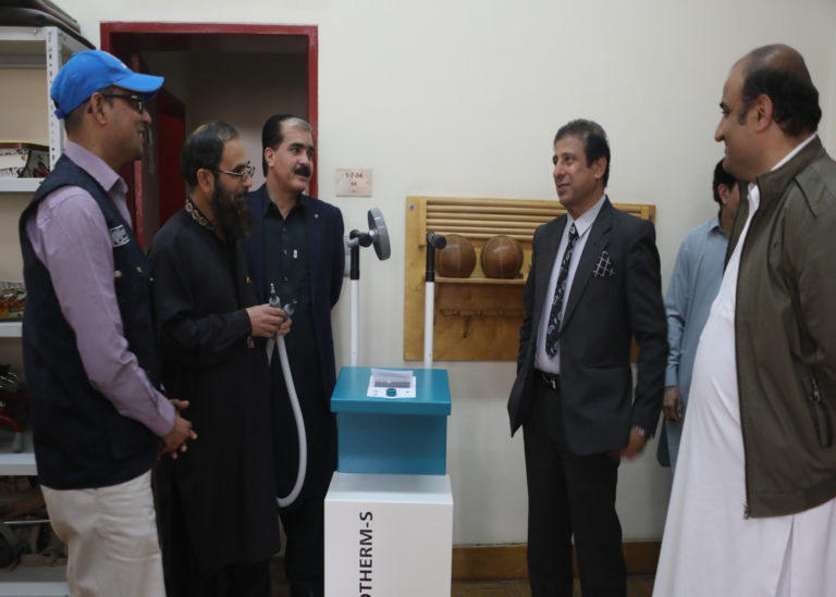 UNHCR donates SWD machines to Children Hospital Quetta