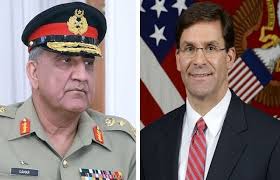 COAS Gen Bajwa, US Defense Sec holds telephonic conversation