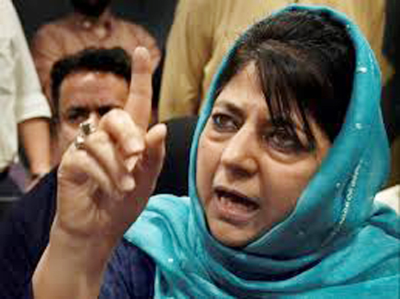 Detained IOJK “CM” Mehbooba Mufti shifted to her residence, detention to continue: