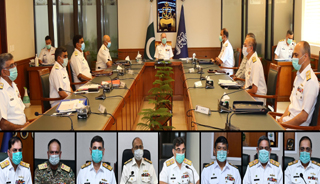 Naval Chief presides over Command & Staff Conference at Naval Headquarters