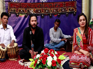 Naeem Jafferi performed in‘Sur Sangeet’ at PUCAR