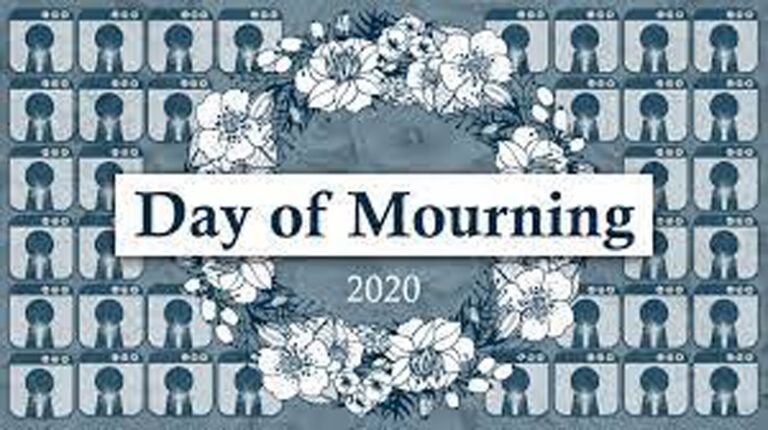 The month to  mourn