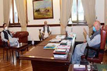 Governor Punjab meets with President PTI Central Punjab Ejaz Ahmad Chaudhry