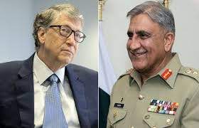Bill Gates telephones Army Chief