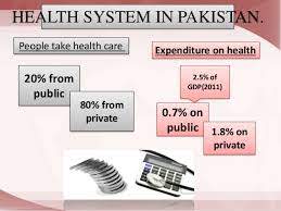 Deficiencies in the health sector of Pakistan
