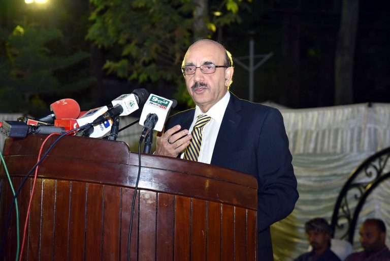 AJK President pledges to carry forward mission of Jammu martyrs