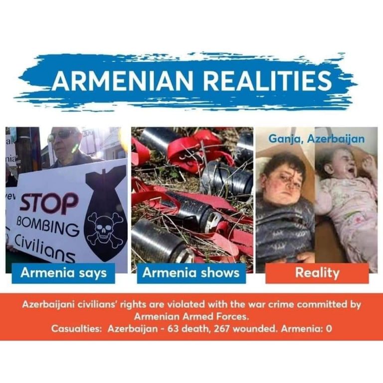 Armeinan aggression: A fact sheet on civilian casualties