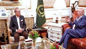 President Dr. Arif Alvi meets Governor Punjab, discuss issues of mutual interest