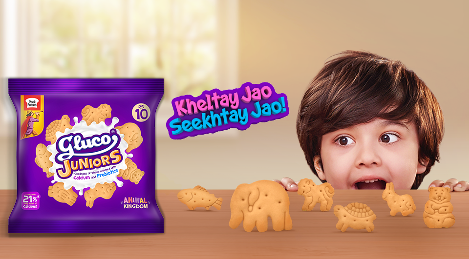 Peek Freans Launches ‘Gluco Juniors’ Animalshaped Biscuits For Kids