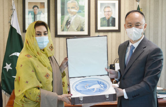 Chinses Ambassador calls on Minister for Inter-Provincial Coordination