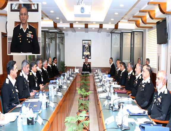 NAVAL CHIEF HEADS COMMAND & STAFF CONFERENCE