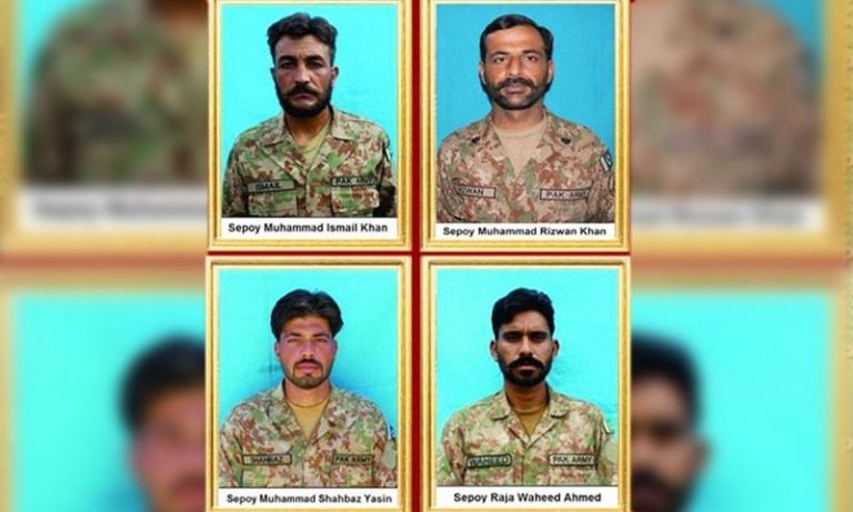 4 soldiers embraced martyrdom, 1 at LoC, 3 others in KPK: ISPR