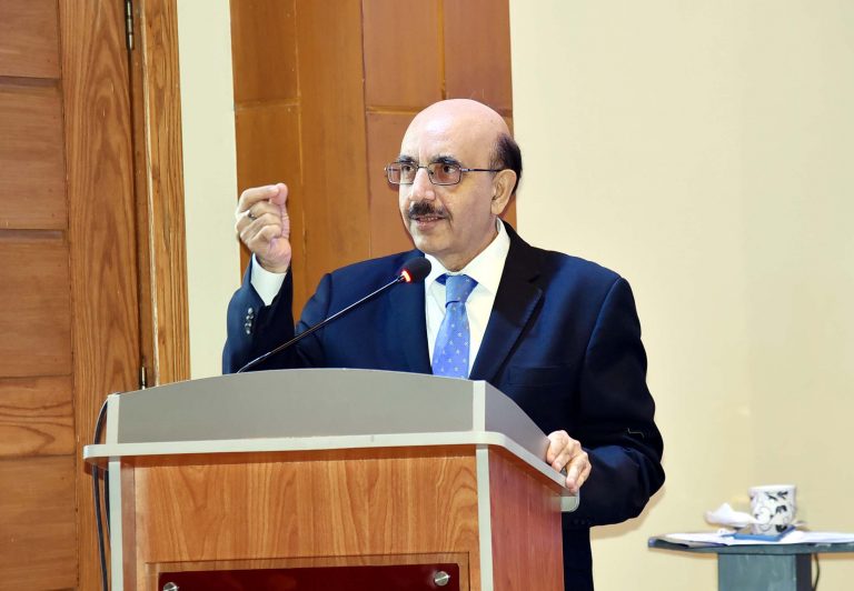 AJK President launches legal think-tank; calls for effective law-fare for Kashmiris’ rights