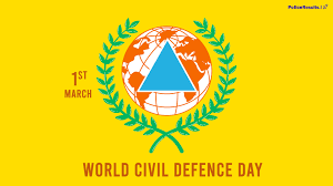 International Civil Defence day, celebration March 1st 2021
